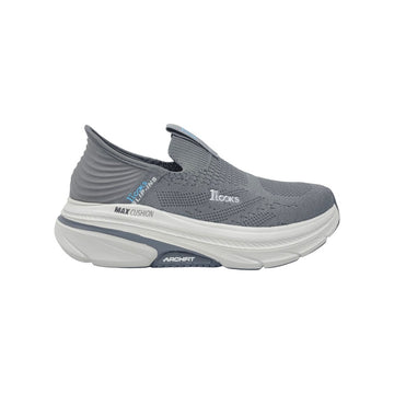 1st Looks Slipins Skechers Grey Max Cushion Arch Fit