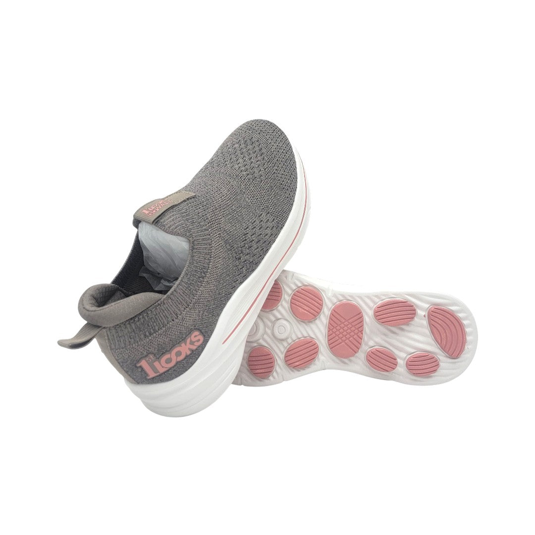 1st Look Max Cushion Slip-On – Heather Grey