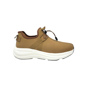 Urban Comfort Lace-Free Sneaker – Mustard