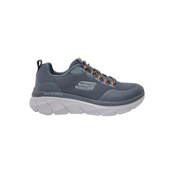 Skechers Dlux Walker Grey LaceUp 2.0