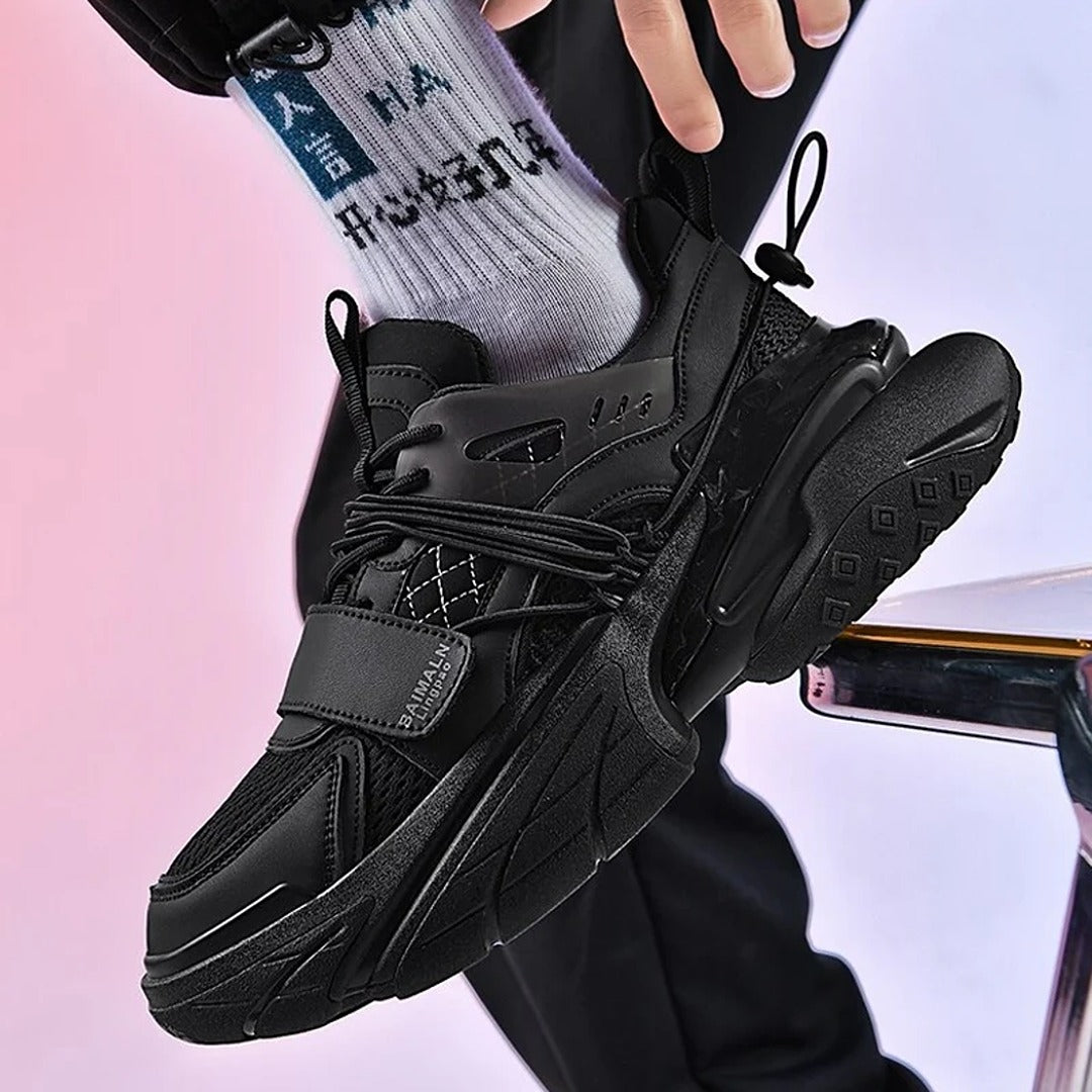 Balmaln Album Black Nigrum Gen-Z™ Shock-Absorbing Spaceship Sneakers 714