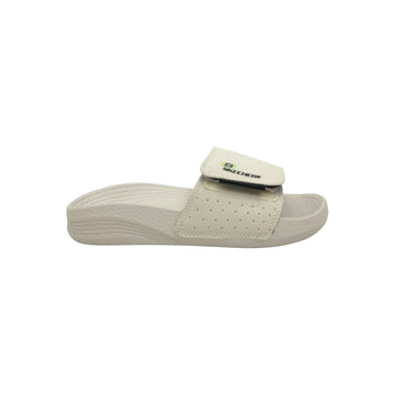 Skechers Adjustable Hyper Burst Slide Sandal – Beige/Black