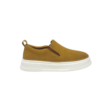 Mustard Slip-On Chunky Sole Sneaker