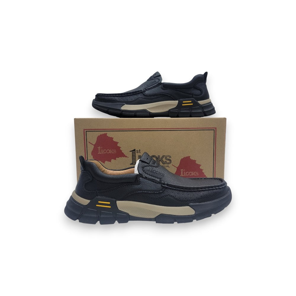 1st Look Urban Slip-On – Black/Black