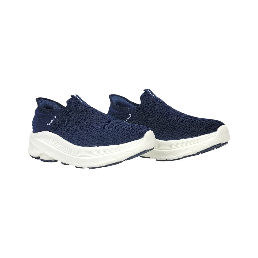 1st Running Navy White Skechers