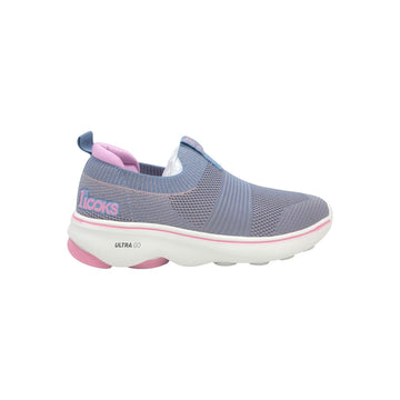 1st Look Max Cushion Slip-On – Grey/Pink