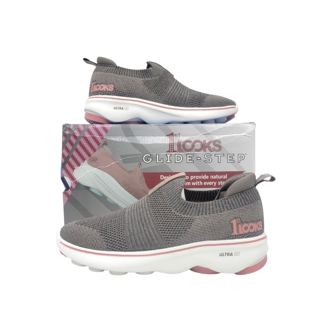 1st Look  Slip-On – Grey/Lilac