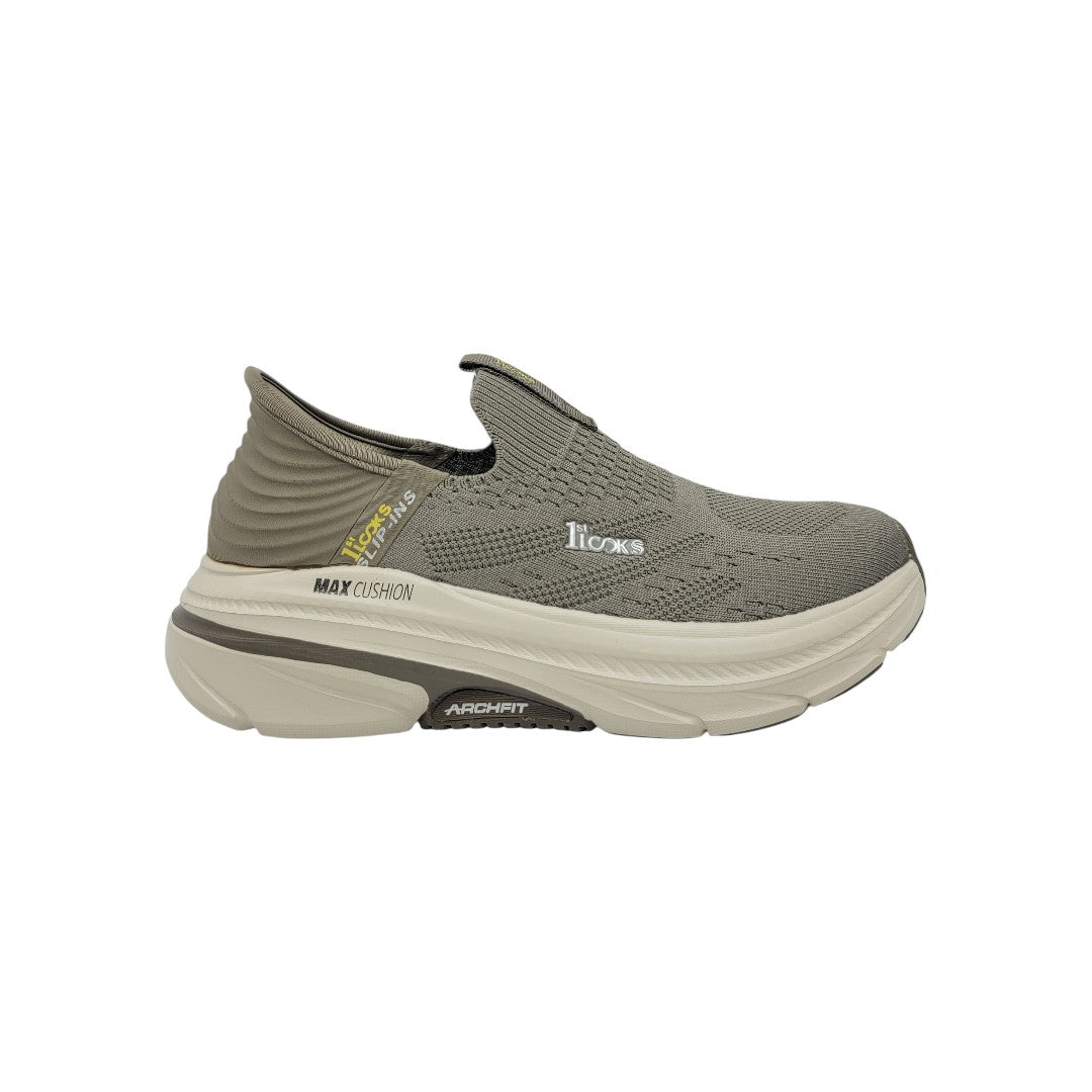 1st Looks Slipins Skechers Light Brown Max Cushion Arch Fit