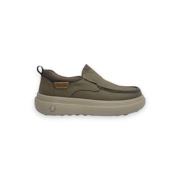 1st Look Slip-On Sneaker – Olive/Beige