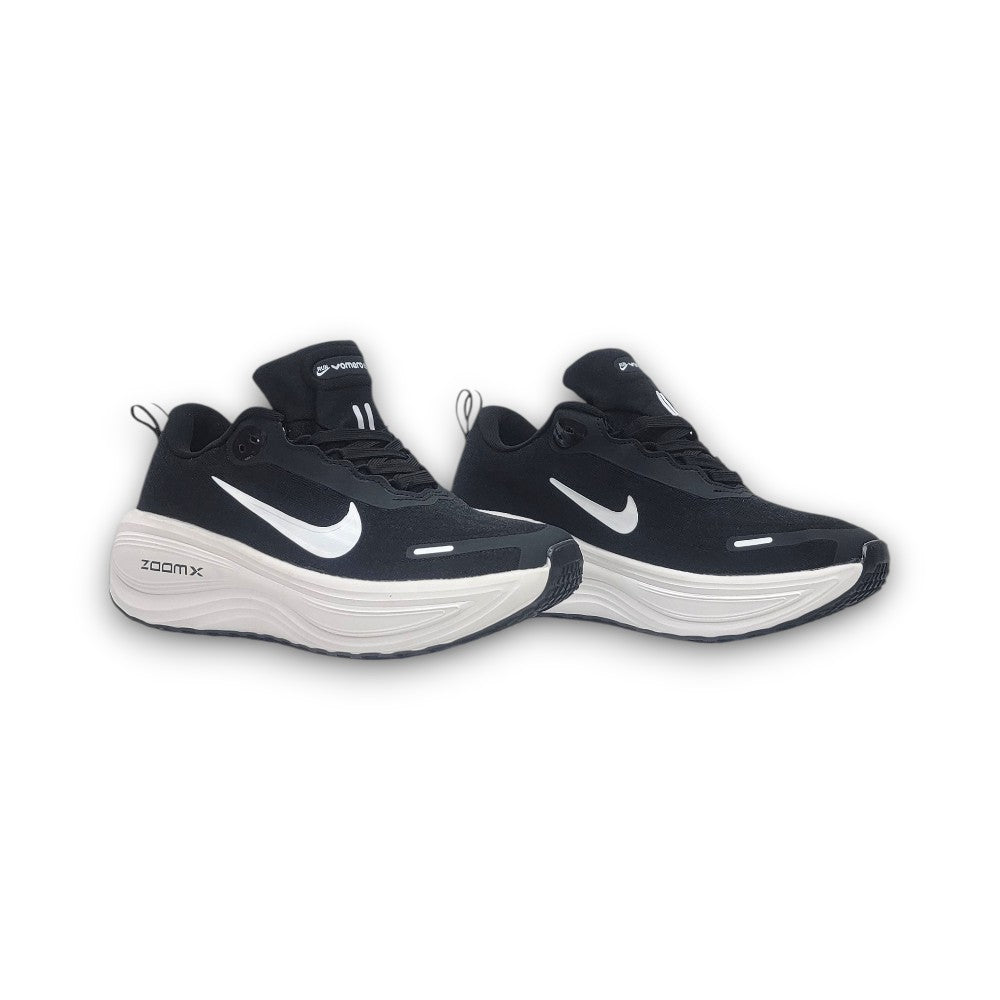 Nike ZoomX Running Shoes – BLACK & WHITE 566