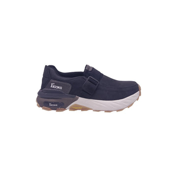 1st Looks Casual Slip-On Sneakers – Black