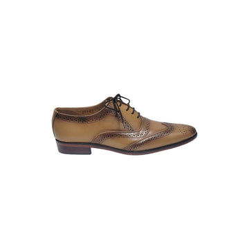 Men’s Classic Tan Leather Brogue ( F157 )
