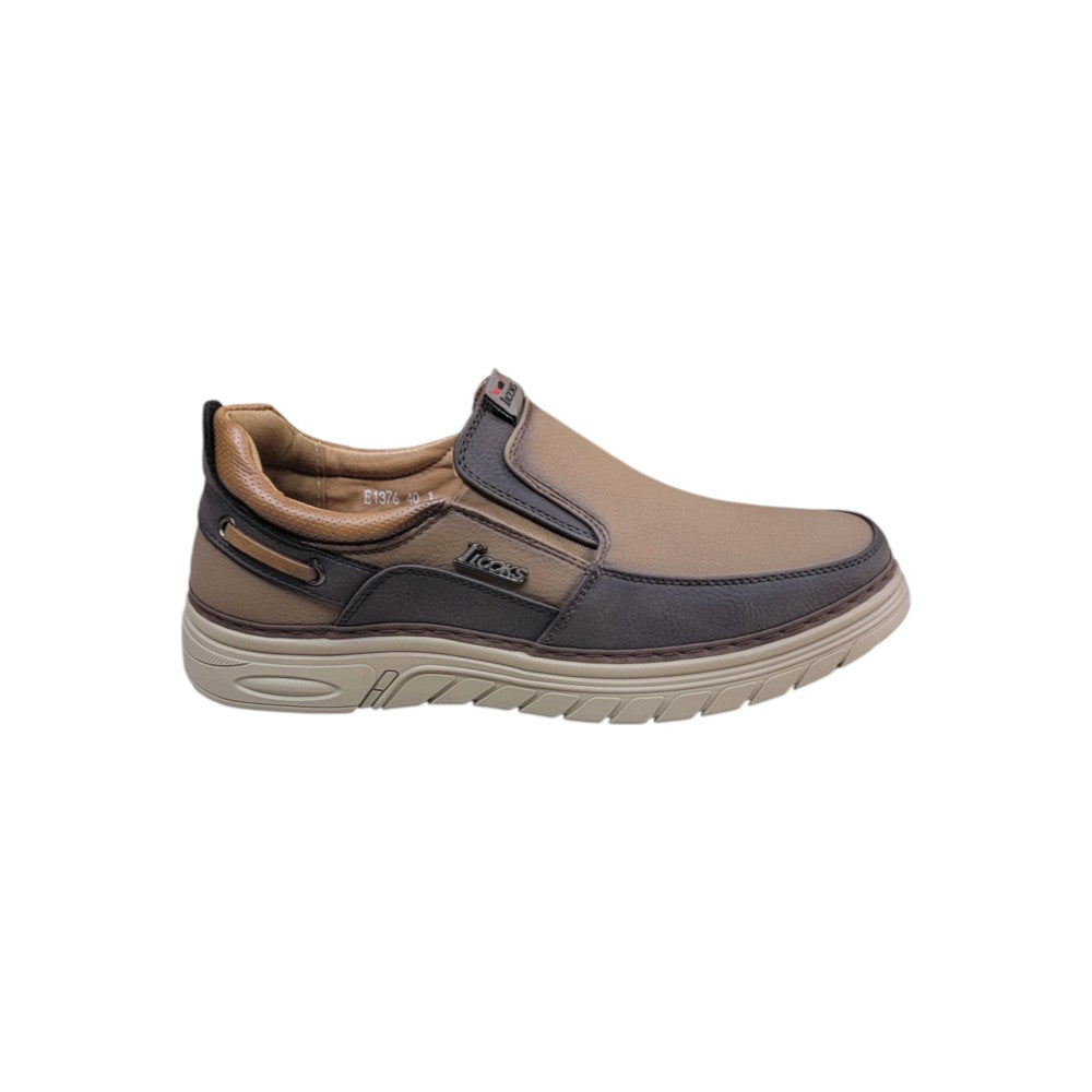 1st Look – Premium Comfort Slip-On Sneakers | Brown (F-6)