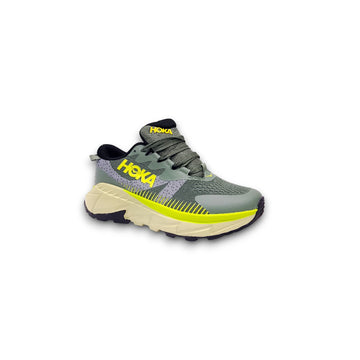 HOKA Running Shoe – Green/Yellow/Grey (555)
