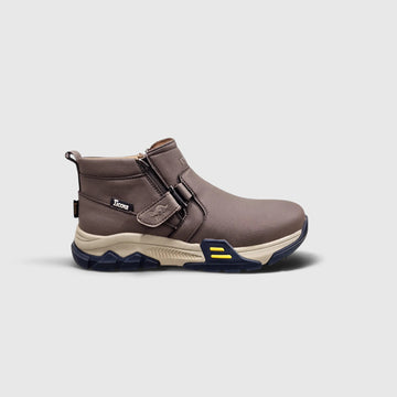 1ST LOOKS TROCKS Men’s Premium Casual Comfort Boots – Grey  (F-4)