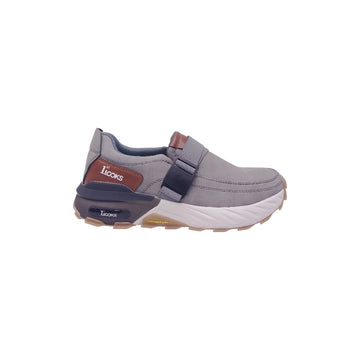 1st Looks Casual Slip-On Sneakers – Grey