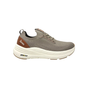 1st Looks Hyperburst Light Olive Knit Comfort Sneakers