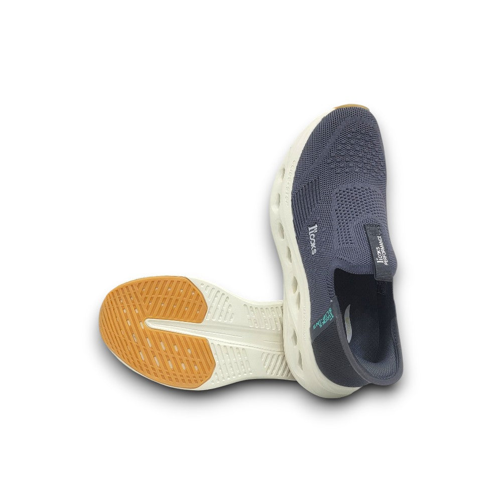 1st Looks CloudStep™ Comfort Slip-On Sneakers – Navy Blue 564