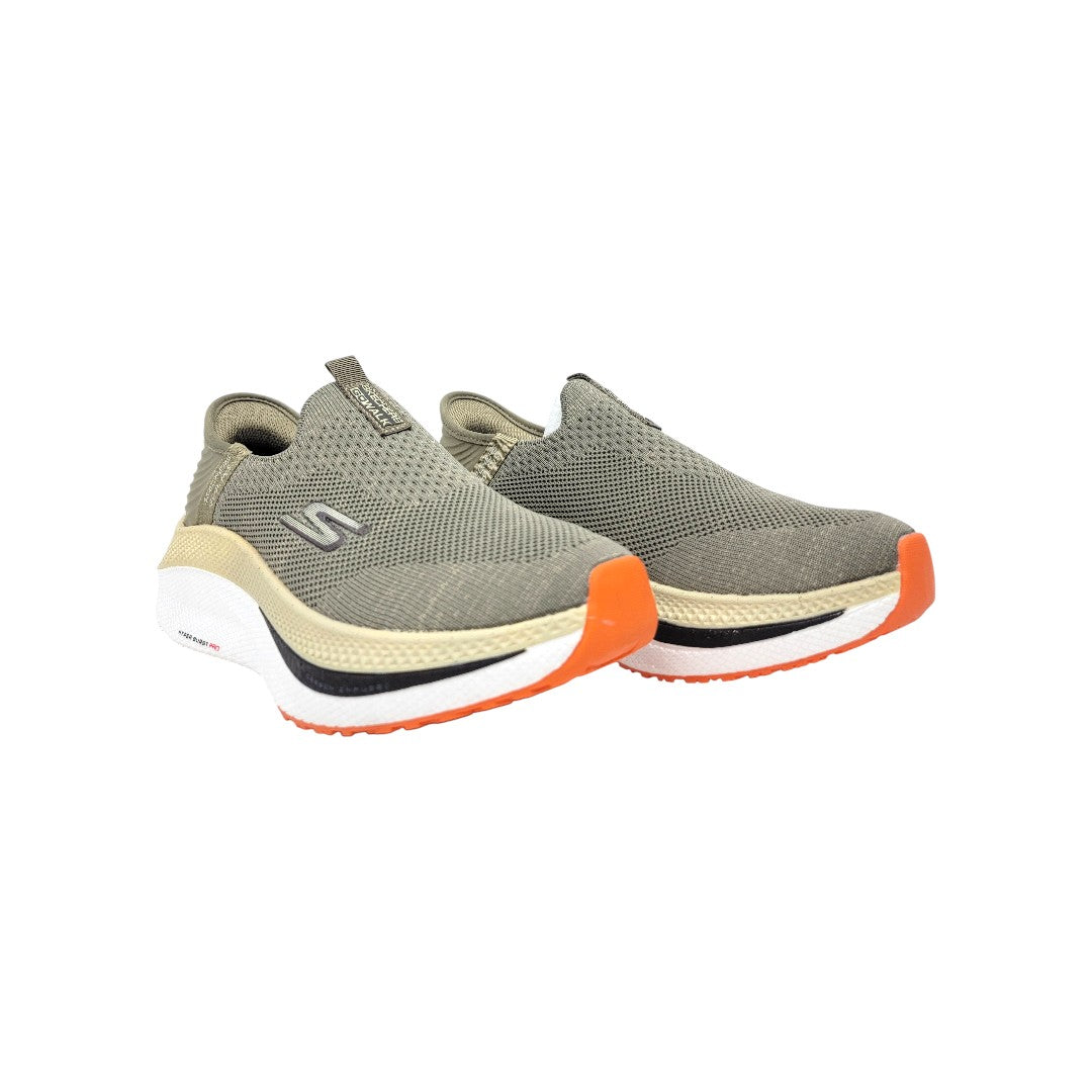 Skechers Hyper Burst Pro – Beige/Orange Burst