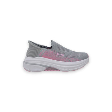 1st Look ArchFit Slip-On – Grey/Pink