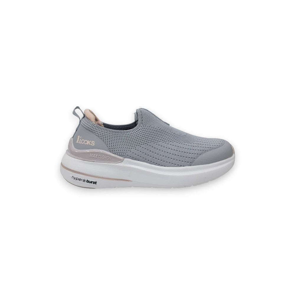 1st Look Max Cushion Slip-On – Grey/Beige