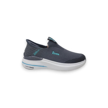 1st Look Max Cushion Slip-On – Dark Grey/Teal