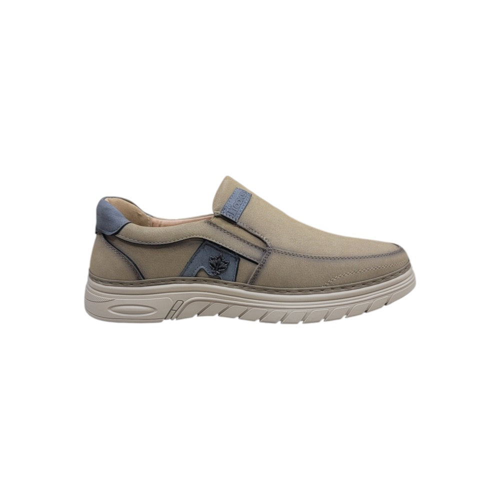 1st Look LuxeStep Comfort Slip-On Sneakers – khaki (F-1)