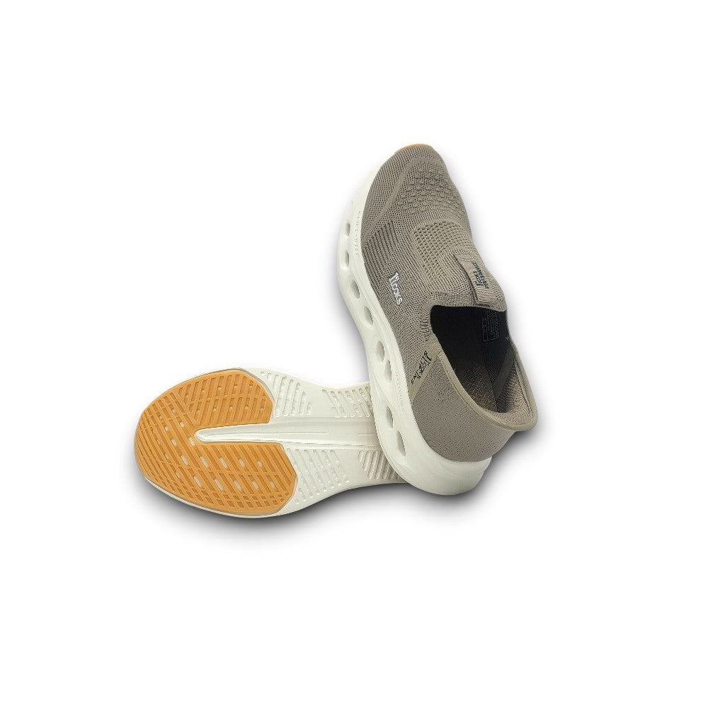 1st Looks CloudStep™ Comfort Slip-On Sneakers – Light Olive Grey 564