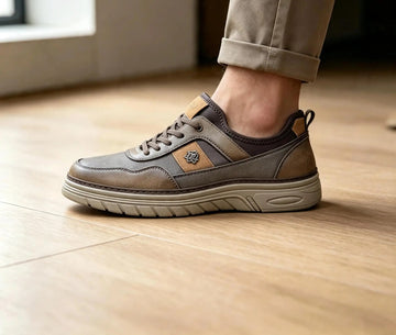 1st Look LuxeStep Urban Runner Sneakers – Dark khaki (F-2)