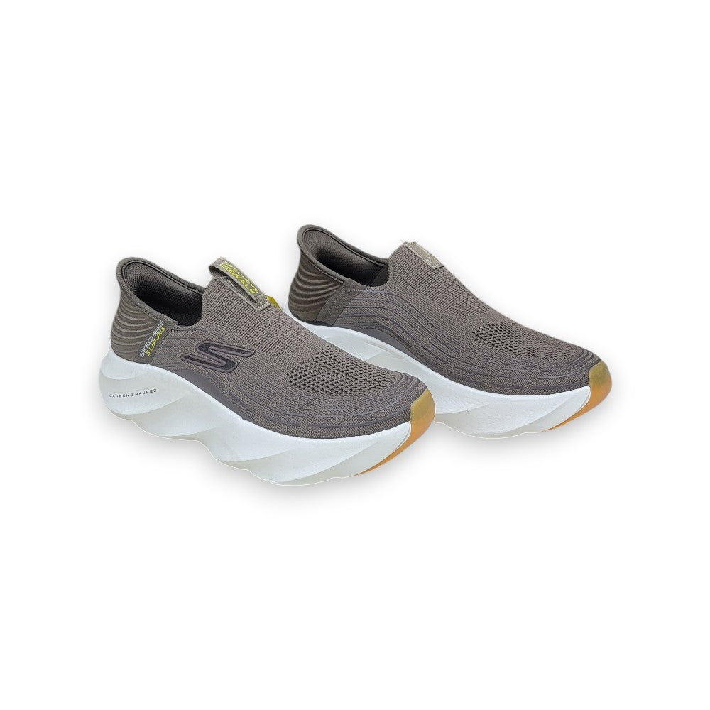 Skechers Brown Slip-Ins GlideFlex Comfort Walker ( 115 )