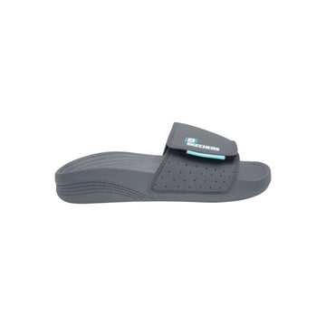 Skechers Adjustable Hyper Burst Slide Sandal – Dark Grey