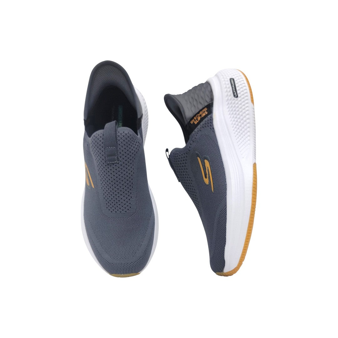 Skechers Ultra Light Slip-On – Dark Gray/Black