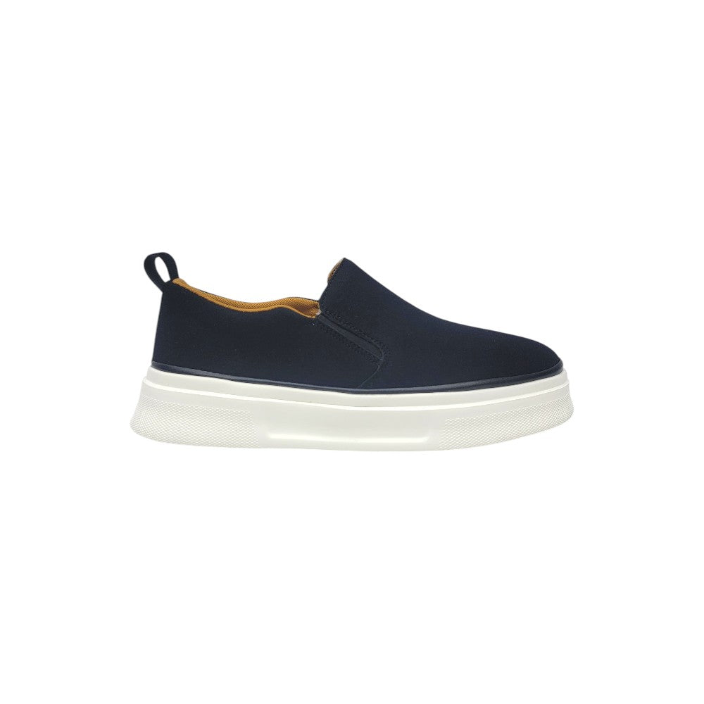 Black Slip-On Chunky Sole Sneaker