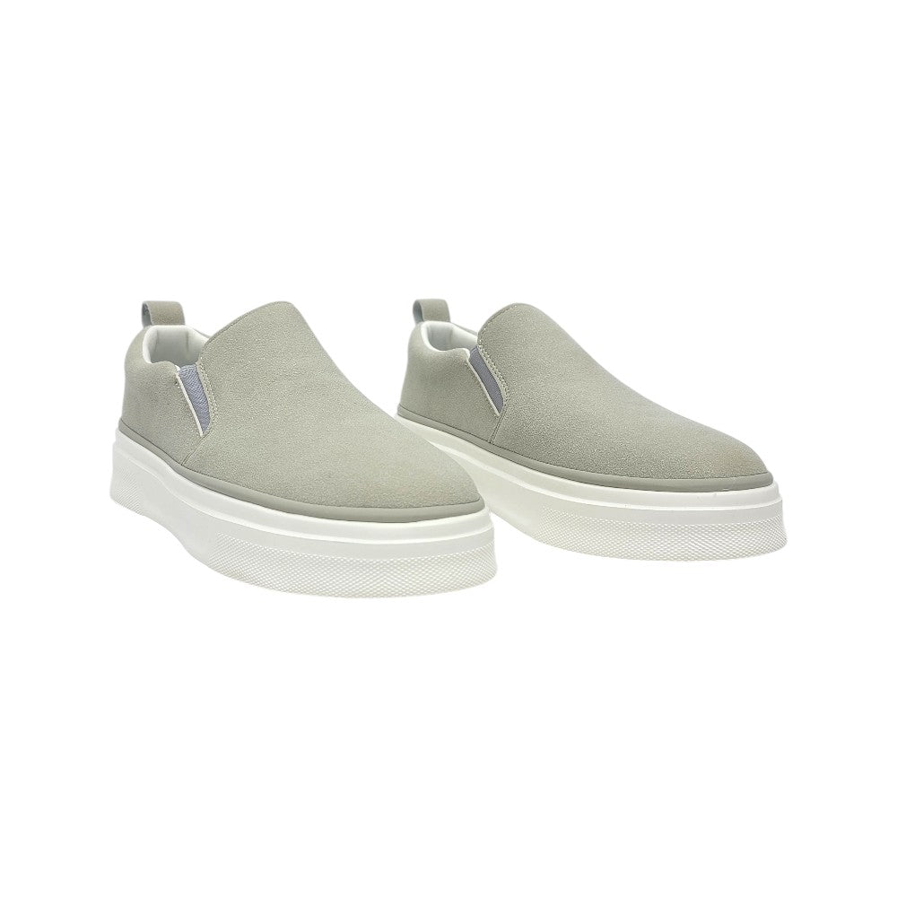 Light Grey Slip-On Chunky Sole Sneaker